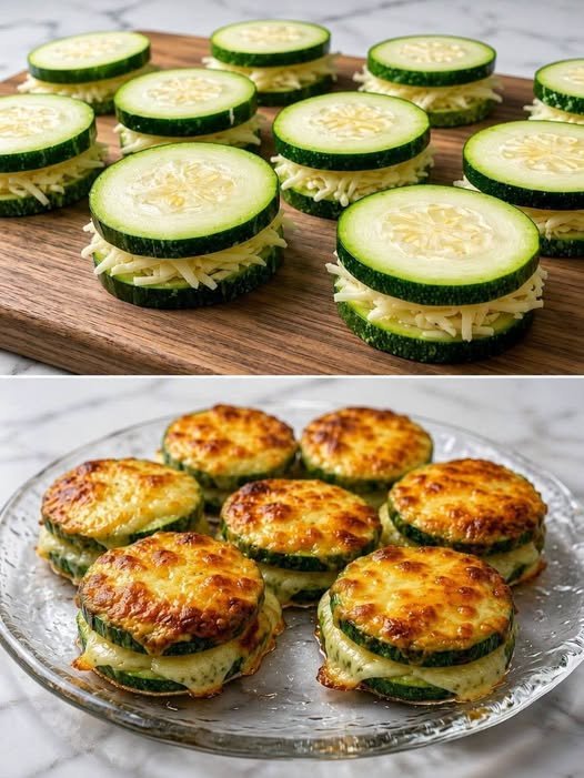 Cheesy Zucchini Rounds