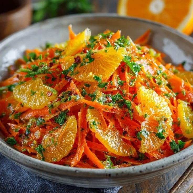 Carrot Orange Citrus Salad